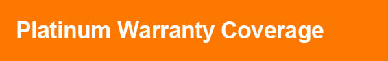 RAC PLATINUM Warranty